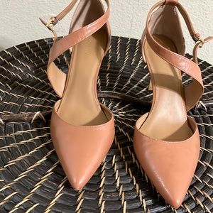 Calvin Klein nude heels